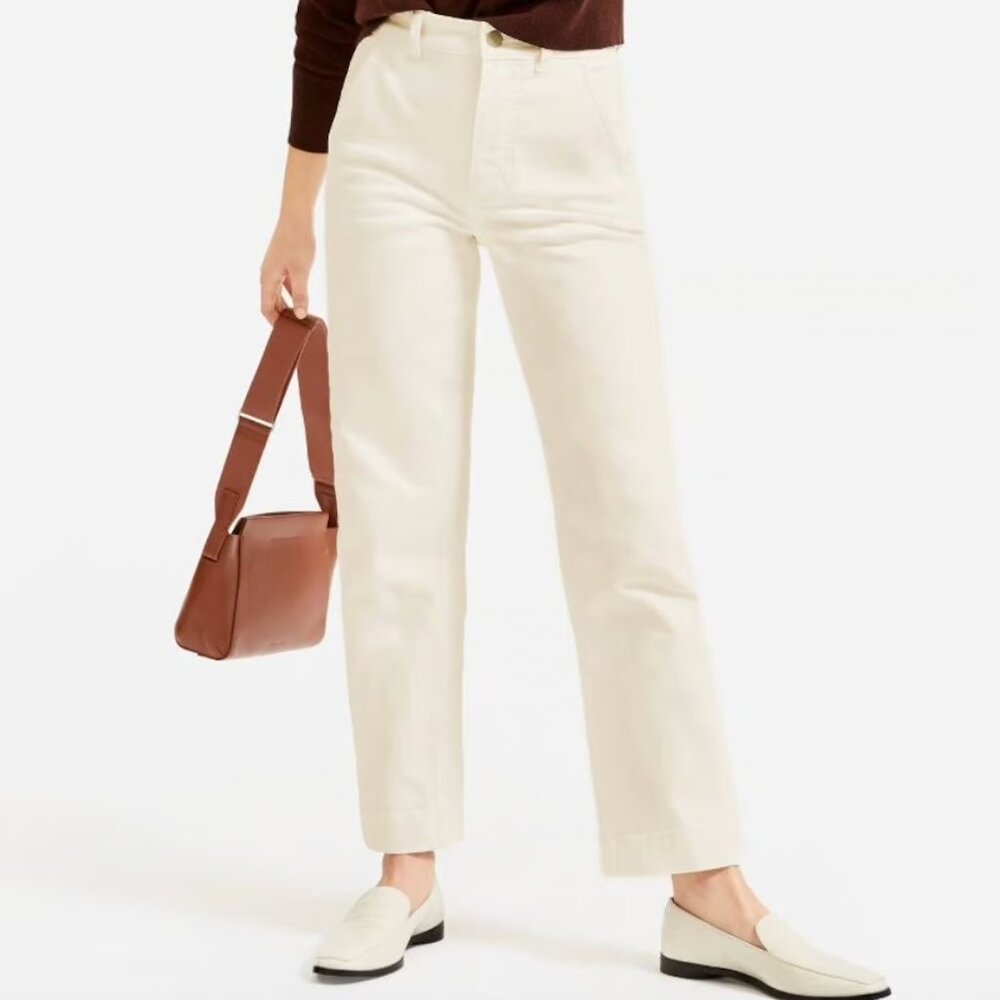 Everlane Straight Leg Crop Size 0